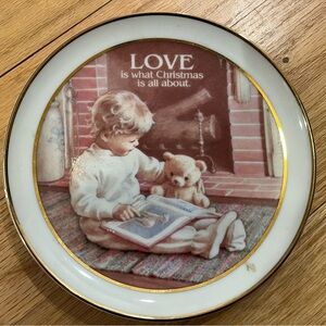 American greetings Plate